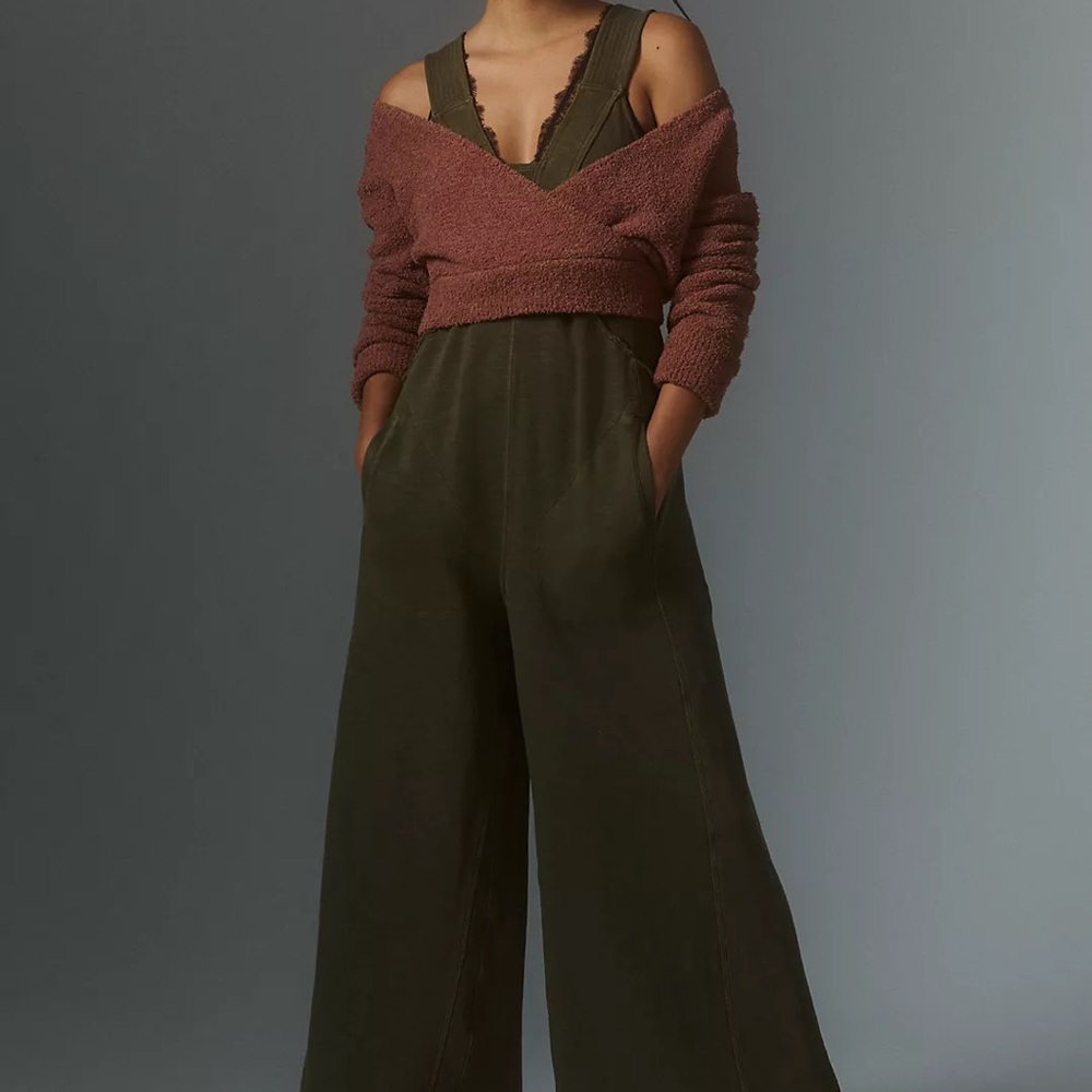 NWT BOHO Daily Practice by Anthropologie The Palmra Jumpsuit